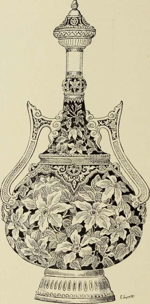 An illustration from Pottery and porcelain of the United States : an historical review of American ceramic art from the earliest times to the present day, 1893, leaf 337