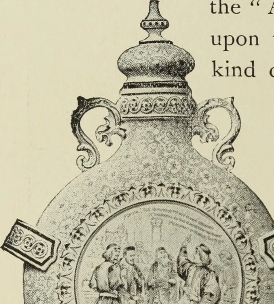 An illustration from Pottery and porcelain of the United States : an historical review of American ceramic art from the earliest times to the present day, 1893, leaf 349