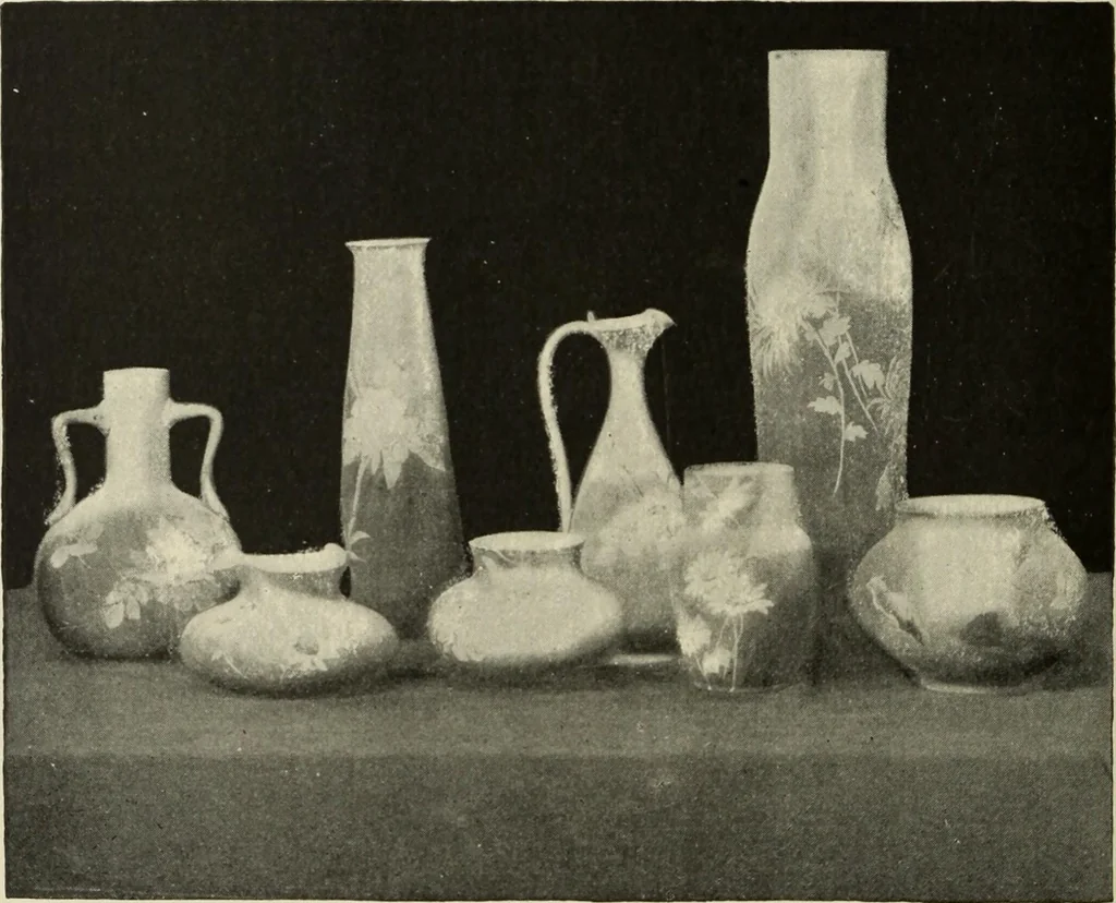 An illustration from Pottery and porcelain of the United States : an historical review of American ceramic art from the earliest times to the present day, 1893, leaf 359