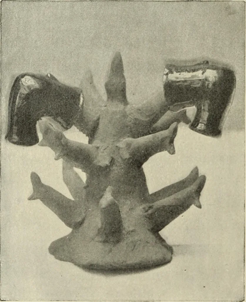 An illustration from Pottery and porcelain of the United States : an historical review of American ceramic art from the earliest times to the present day, 1893, leaf 363