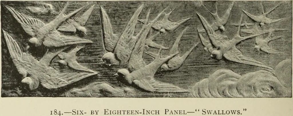 An illustration from Pottery and porcelain of the United States : an historical review of American ceramic art from the earliest times to the present day, 1893, leaf 379