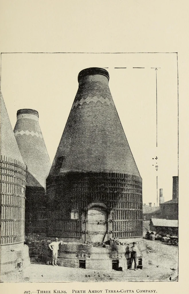 An illustration from Pottery and porcelain of the United States : an historical review of American ceramic art from the earliest times to the present day, 1893, leaf 412