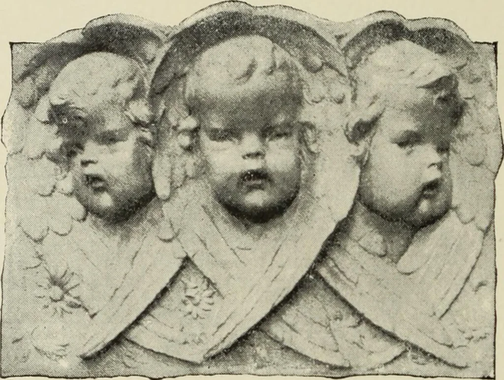 An illustration from Pottery and porcelain of the United States : an historical review of American ceramic art from the earliest times to the present day, 1893, leaf 413