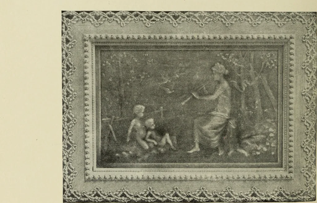 An illustration from Pottery and porcelain of the United States : an historical review of American ceramic art from the earliest times to the present day, 1893, leaf 443