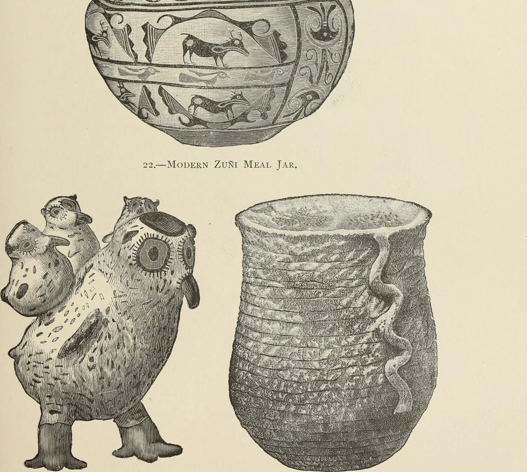 An illustration from Pottery and porcelain of the United States : an historical review of American ceramic art from the earliest times to the present day, 1893, leaf 66