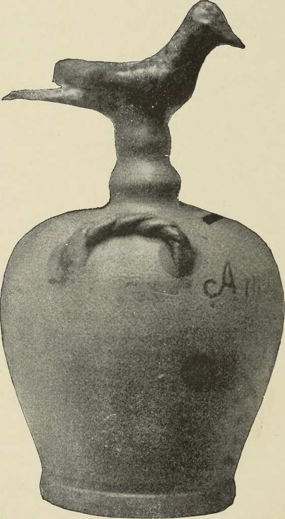 An illustration from Pottery and porcelain of the United States : an historical review of American ceramic art from the earliest times to the present day, 1893, leaf 87