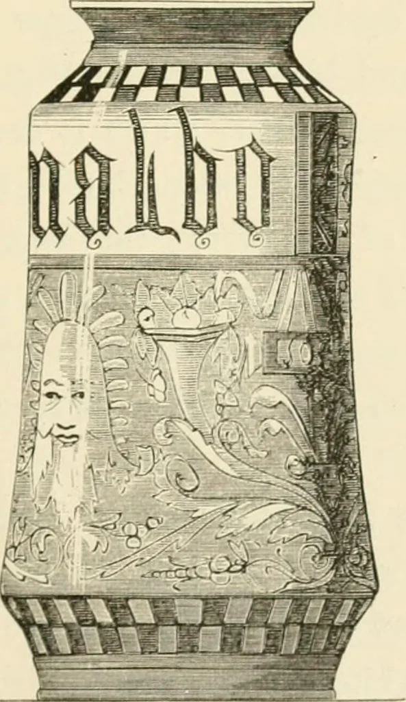 An illustration from Pottery and porcelain, from early times down to the Philadelphia exhibition of 1876, 1878, leaf 106