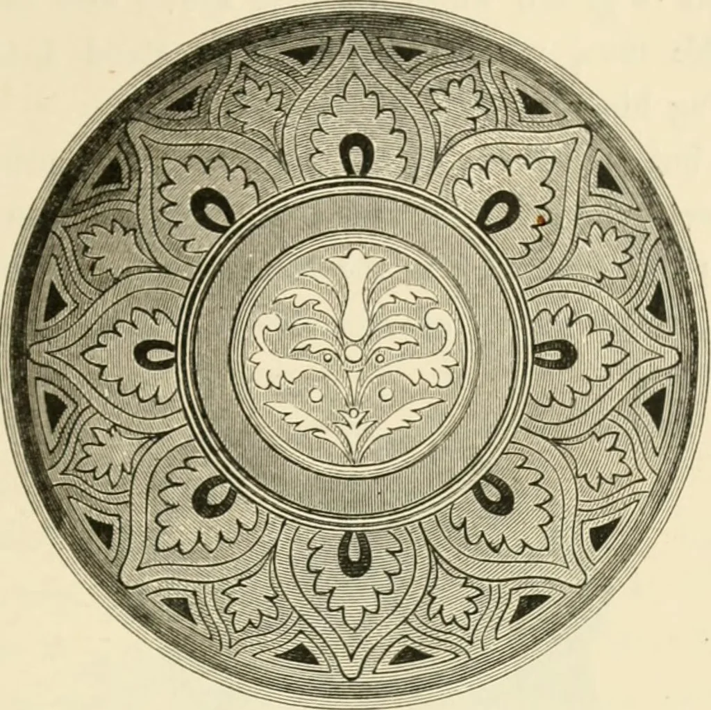An illustration from Pottery and porcelain, from early times down to the Philadelphia exhibition of 1876, 1878, leaf 108