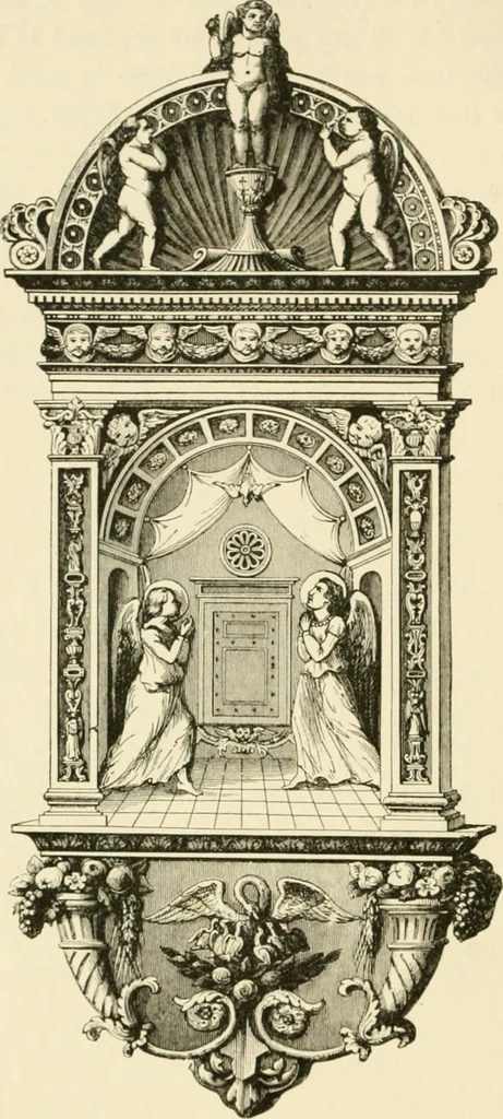 An illustration from Pottery and porcelain, from early times down to the Philadelphia exhibition of 1876, 1878, leaf 111