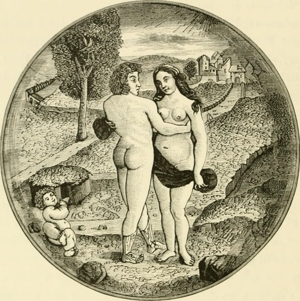 An illustration from Pottery and porcelain, from early times down to the Philadelphia exhibition of 1876, 1878, leaf 129
