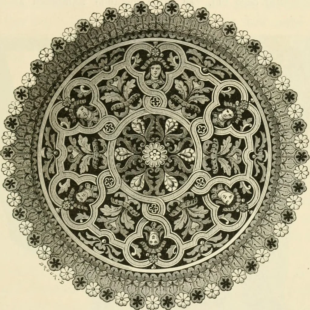 An illustration from Pottery and porcelain, from early times down to the Philadelphia exhibition of 1876, 1878, leaf 138