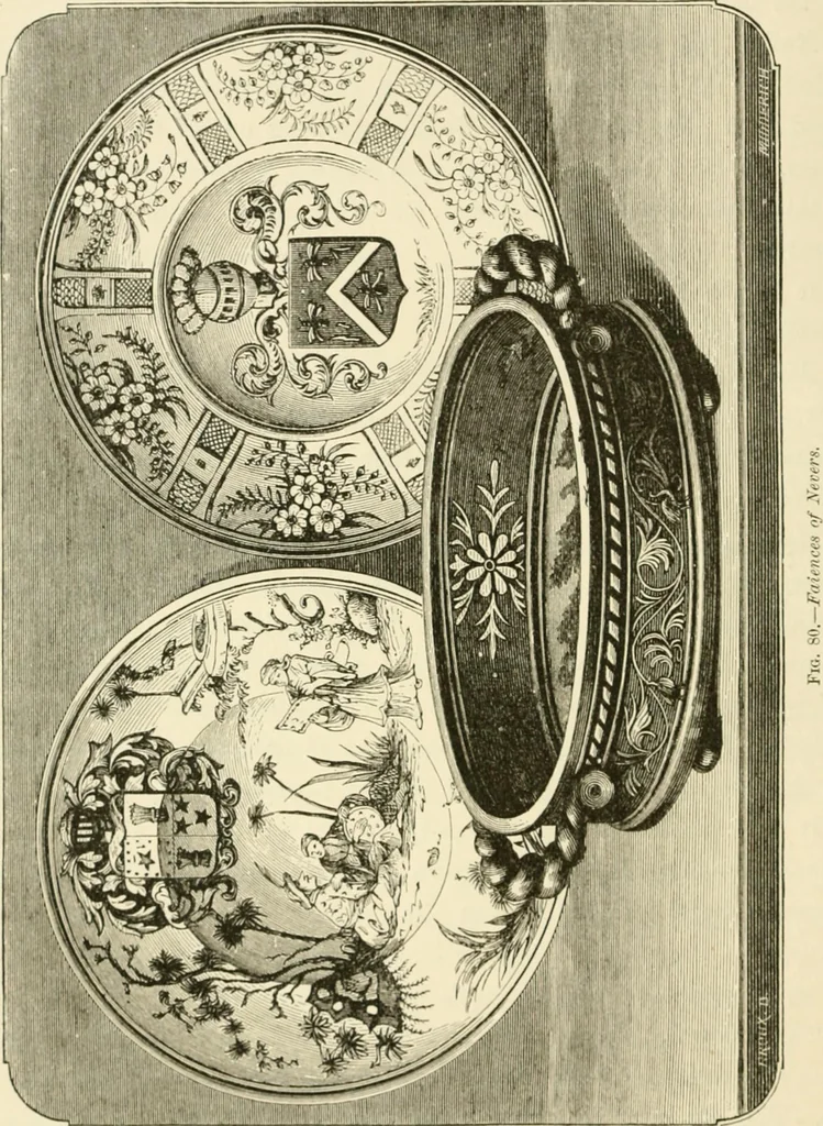 An illustration from Pottery and porcelain, from early times down to the Philadelphia exhibition of 1876, 1878, leaf 149