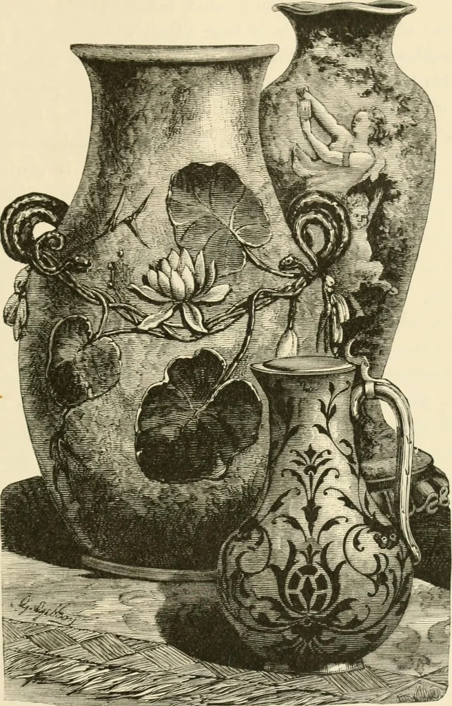 An illustration from Pottery and porcelain, from early times down to the Philadelphia exhibition of 1876, 1878, leaf 160