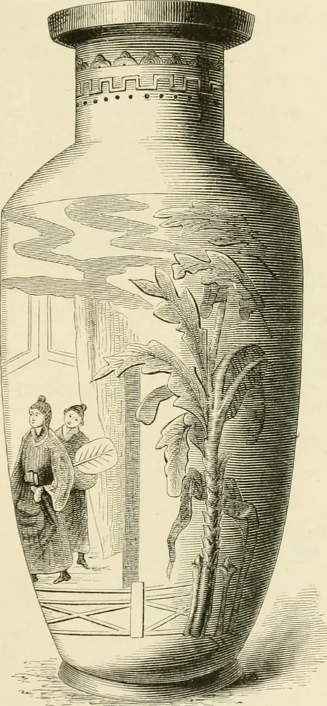 An illustration from Pottery and porcelain, from early times down to the Philadelphia exhibition of 1876, 1878, leaf 200