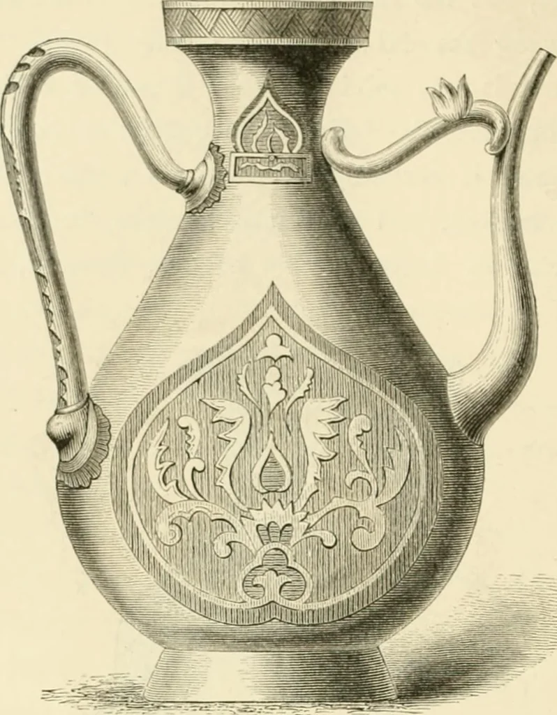 An illustration from Pottery and porcelain, from early times down to the Philadelphia exhibition of 1876, 1878, leaf 201