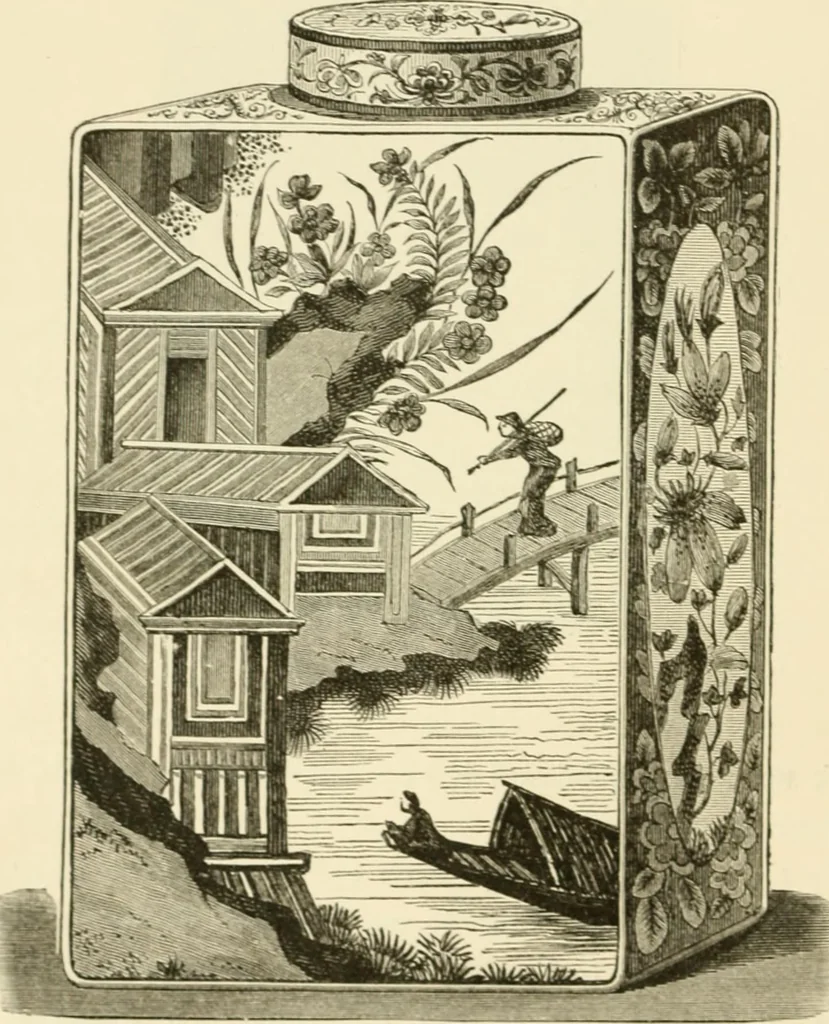 An illustration from Pottery and porcelain, from early times down to the Philadelphia exhibition of 1876, 1878, leaf 223
