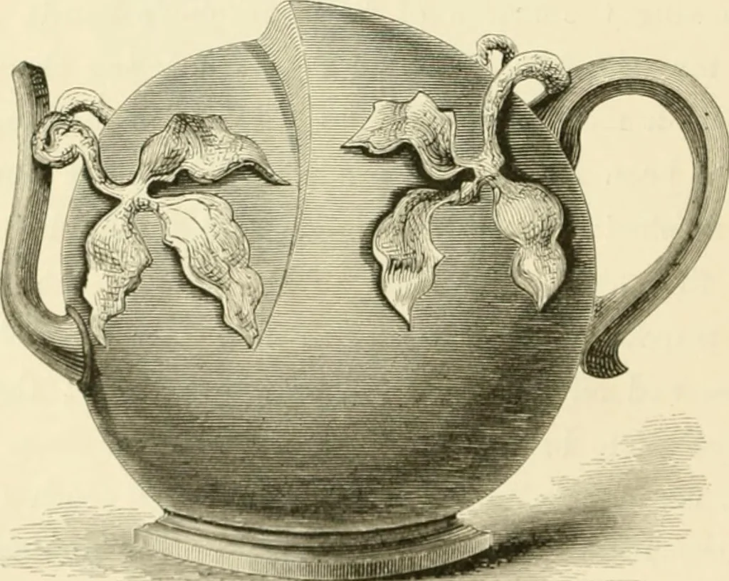 An illustration from Pottery and porcelain, from early times down to the Philadelphia exhibition of 1876, 1878, leaf 235