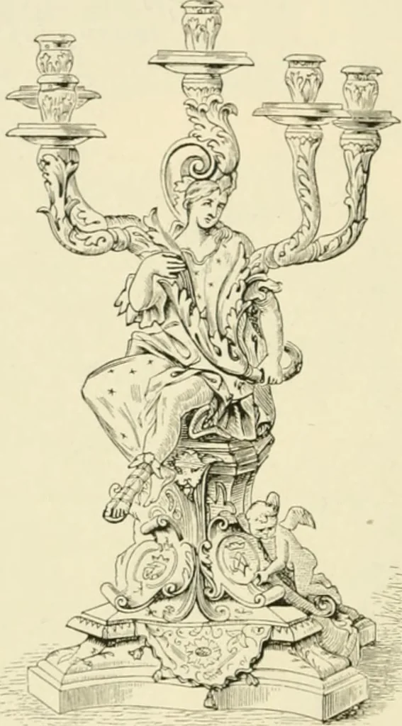 An illustration from Pottery and porcelain, from early times down to the Philadelphia exhibition of 1876, 1878, leaf 249