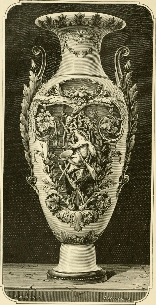 An illustration from Pottery and porcelain, from early times down to the Philadelphia exhibition of 1876, 1878, leaf 273