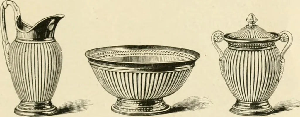 An illustration from Pottery and porcelain, from early times down to the Philadelphia exhibition of 1876, 1878, leaf 278