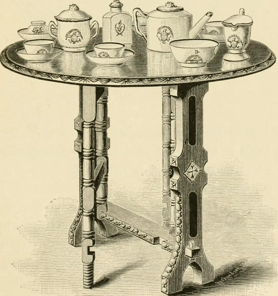 An illustration from Pottery and porcelain, from early times down to the Philadelphia exhibition of 1876, 1878, leaf 310