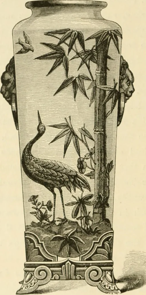 An illustration from Pottery and porcelain, from early times down to the Philadelphia exhibition of 1876, 1878, leaf 313