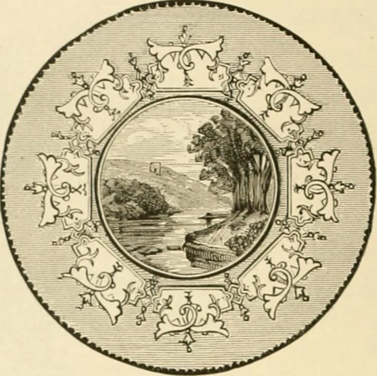 An illustration from Pottery and porcelain, from early times down to the Philadelphia exhibition of 1876, 1878, leaf 327