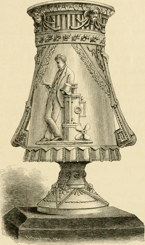 An illustration from Pottery and porcelain, from early times down to the Philadelphia exhibition of 1876, 1878, leaf 350