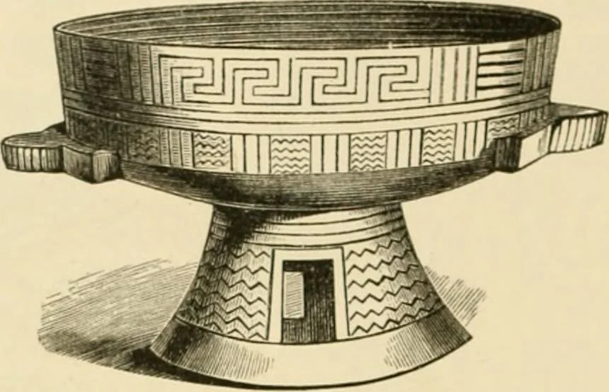 An illustration from Pottery and porcelain, from early times down to the Philadelphia exhibition of 1876, 1878, leaf 45
