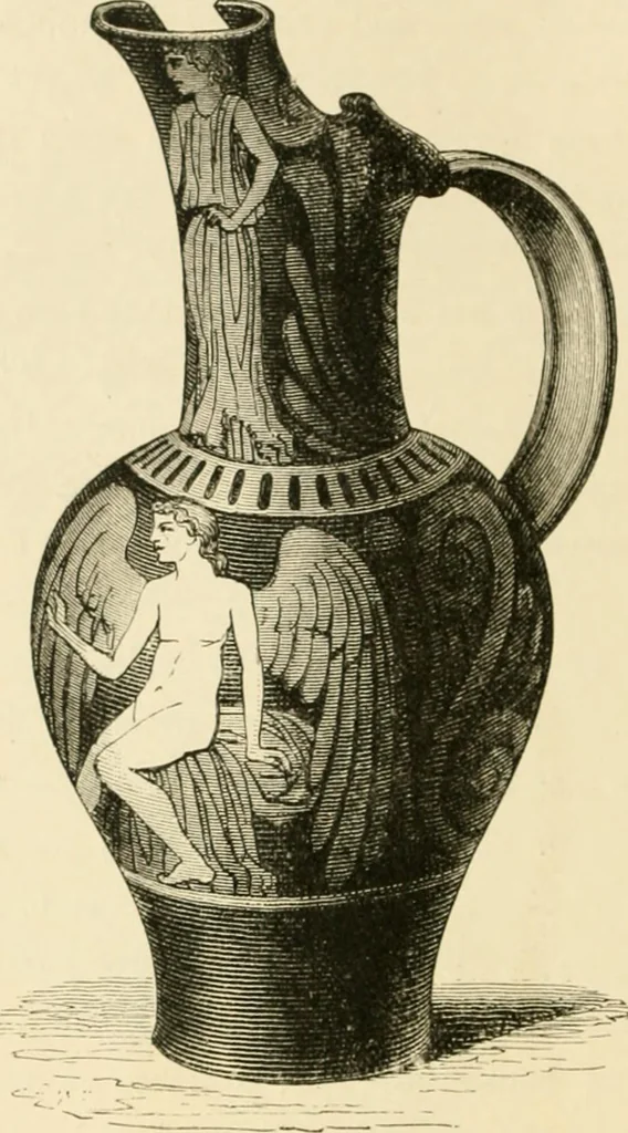 An illustration from Pottery and porcelain, from early times down to the Philadelphia exhibition of 1876, 1878, leaf 55