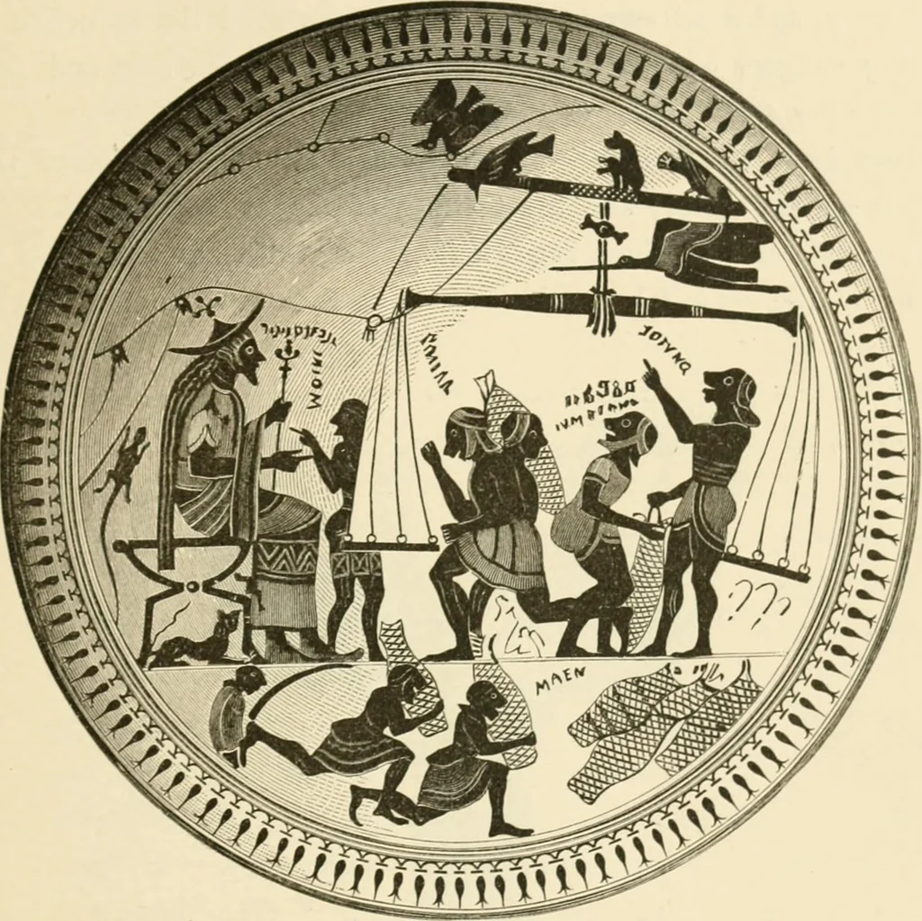An illustration from Pottery and porcelain, from early times down to the Philadelphia exhibition of 1876, 1878, leaf 64