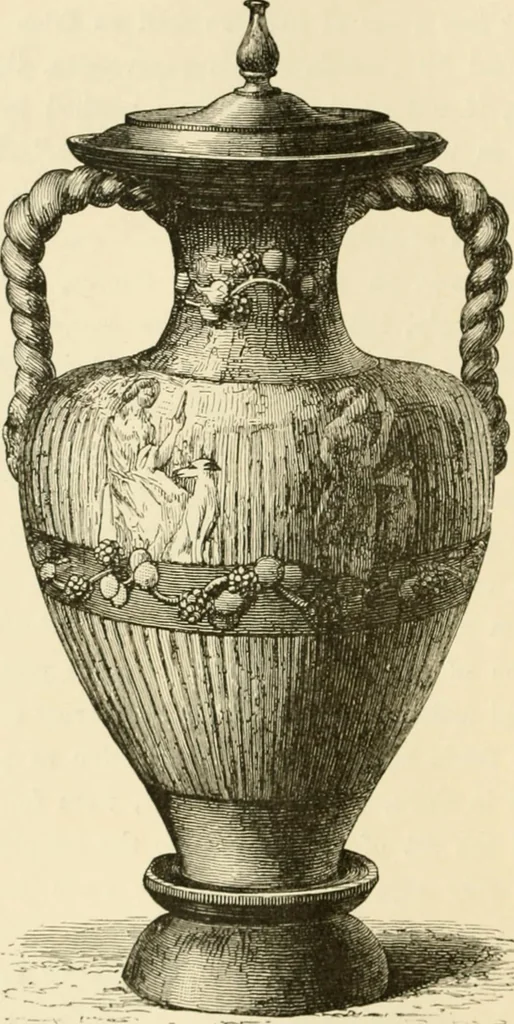 An illustration from Pottery and porcelain, from early times down to the Philadelphia exhibition of 1876, 1878, leaf 67