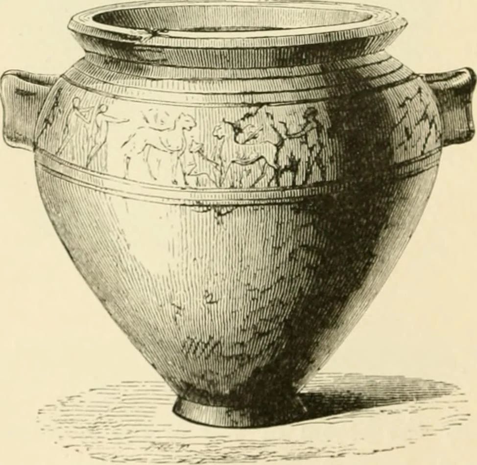 An illustration from Pottery and porcelain, from early times down to the Philadelphia exhibition of 1876, 1878, leaf 69