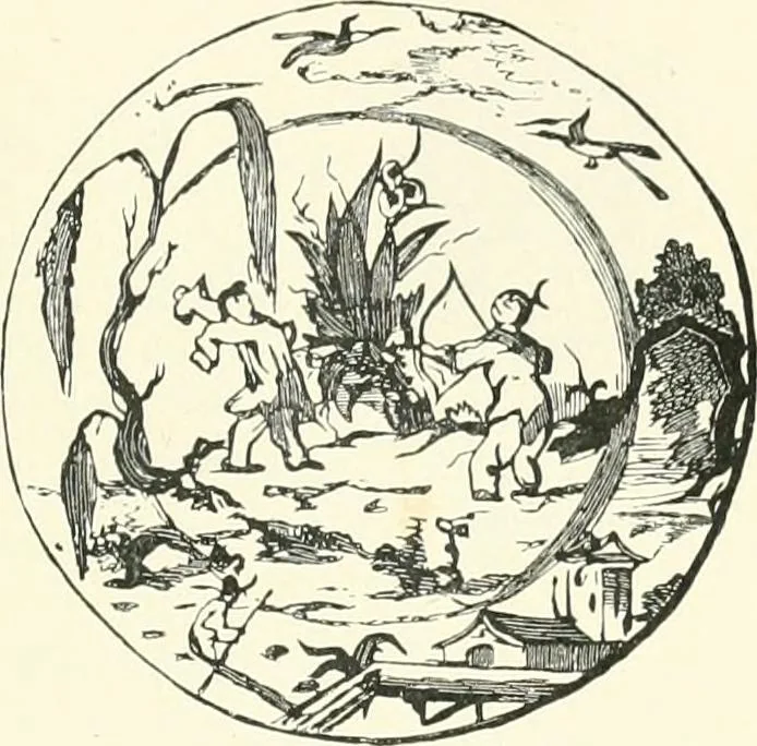 An illustration from Pottery & porcelain, a guide to collectors; containing nearly two hundred illustrations of specimens of various factories, nine coloured plates, and marks and monograms of all the important makers, 1912, leaf 138