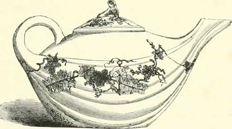 An illustration from Pottery & porcelain, a guide to collectors; containing nearly two hundred illustrations of specimens of various factories, nine coloured plates, and marks and monograms of all the important makers, 1912, leaf 160