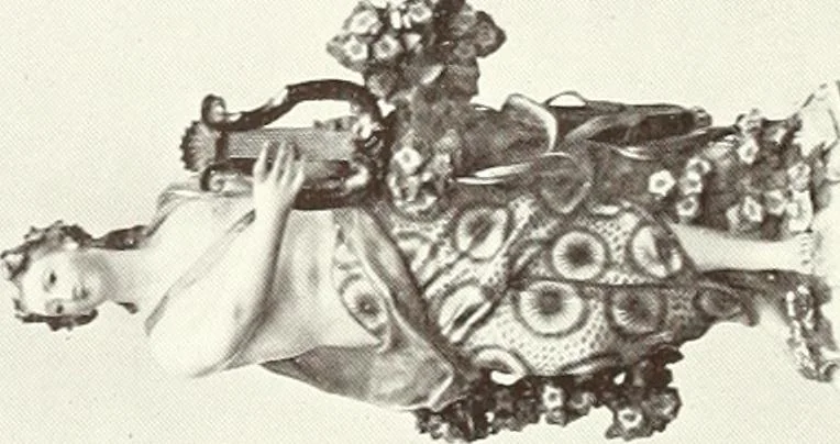 An illustration from Pottery & porcelain, a guide to collectors; containing nearly two hundred illustrations of specimens of various factories, nine coloured plates, and marks and monograms of all the important makers, 1912, leaf 165