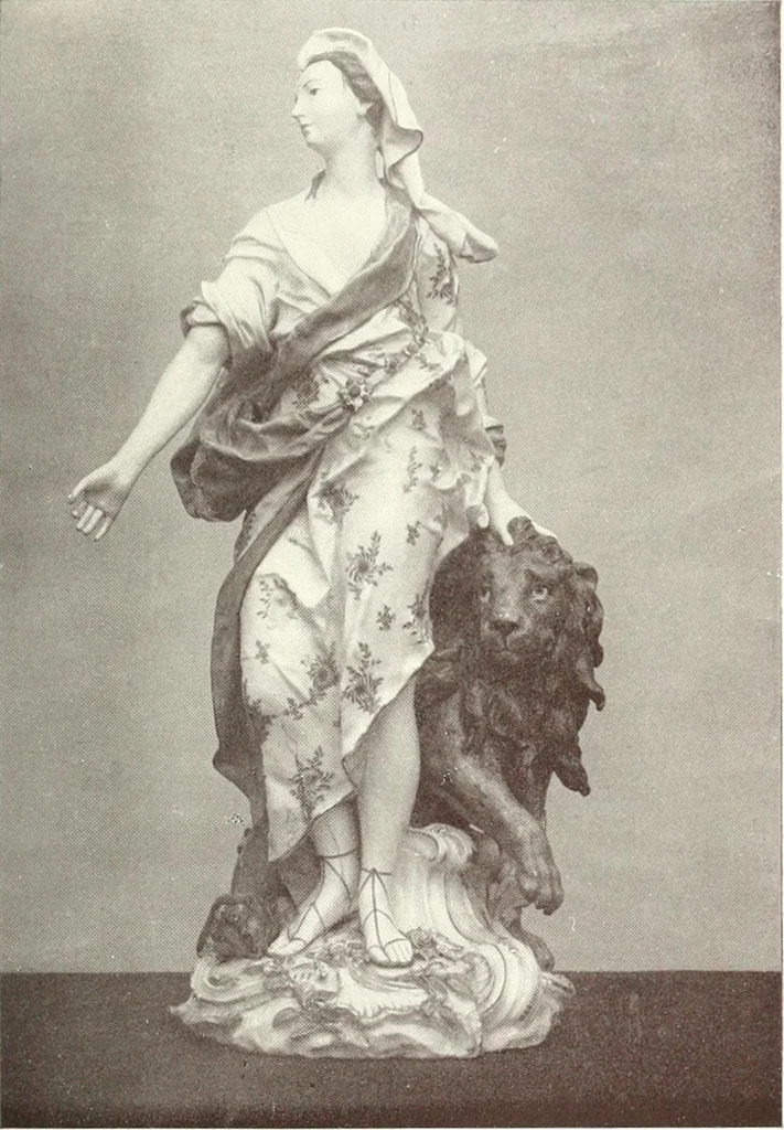 An illustration from Pottery & porcelain, a guide to collectors; containing nearly two hundred illustrations of specimens of various factories, nine coloured plates, and marks and monograms of all the important makers, 1912, leaf 168