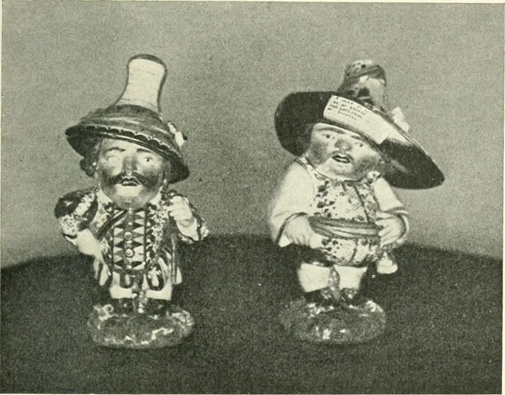 An illustration from Pottery & porcelain, a guide to collectors; containing nearly two hundred illustrations of specimens of various factories, nine coloured plates, and marks and monograms of all the important makers, 1912, leaf 230