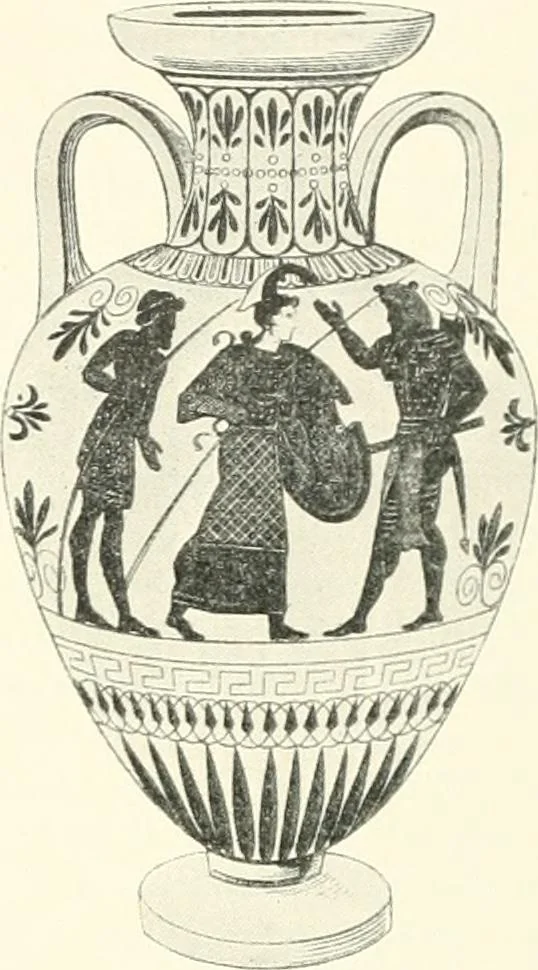 An illustration from Pottery & porcelain, a guide to collectors; containing nearly two hundred illustrations of specimens of various factories, nine coloured plates, and marks and monograms of all the important makers, 1912, leaf 27
