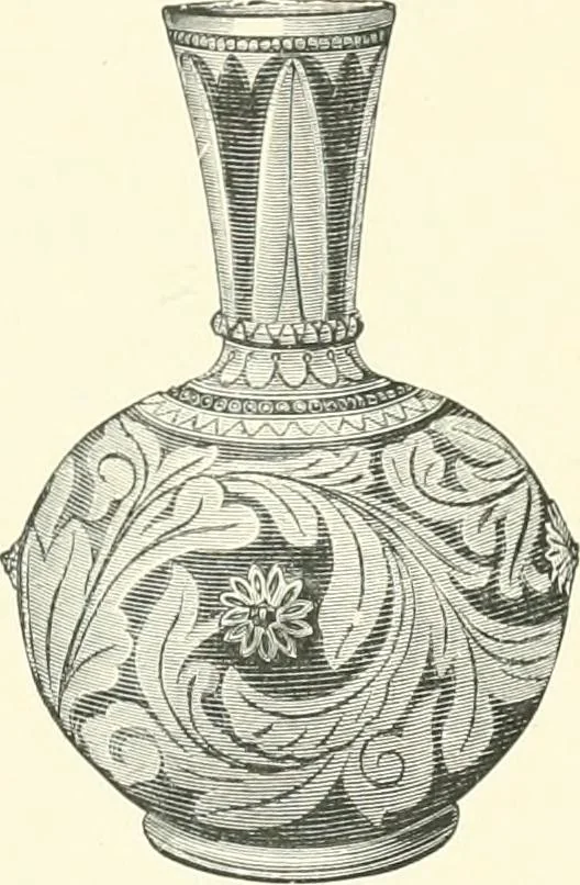 An illustration from Pottery & porcelain, a guide to collectors; containing nearly two hundred illustrations of specimens of various factories, nine coloured plates, and marks and monograms of all the important makers, 1912, leaf 300