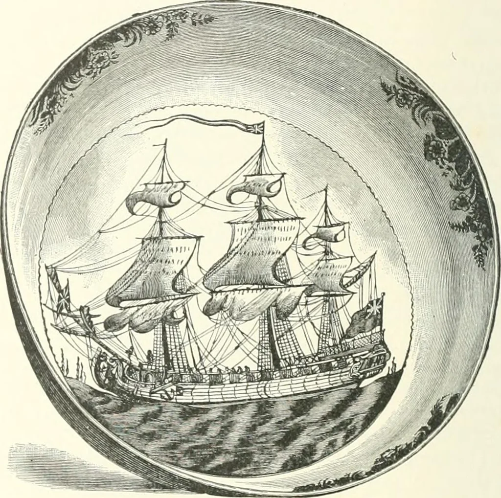 An illustration from Pottery & porcelain, a guide to collectors; containing nearly two hundred illustrations of specimens of various factories, nine coloured plates, and marks and monograms of all the important makers, 1912, leaf 315