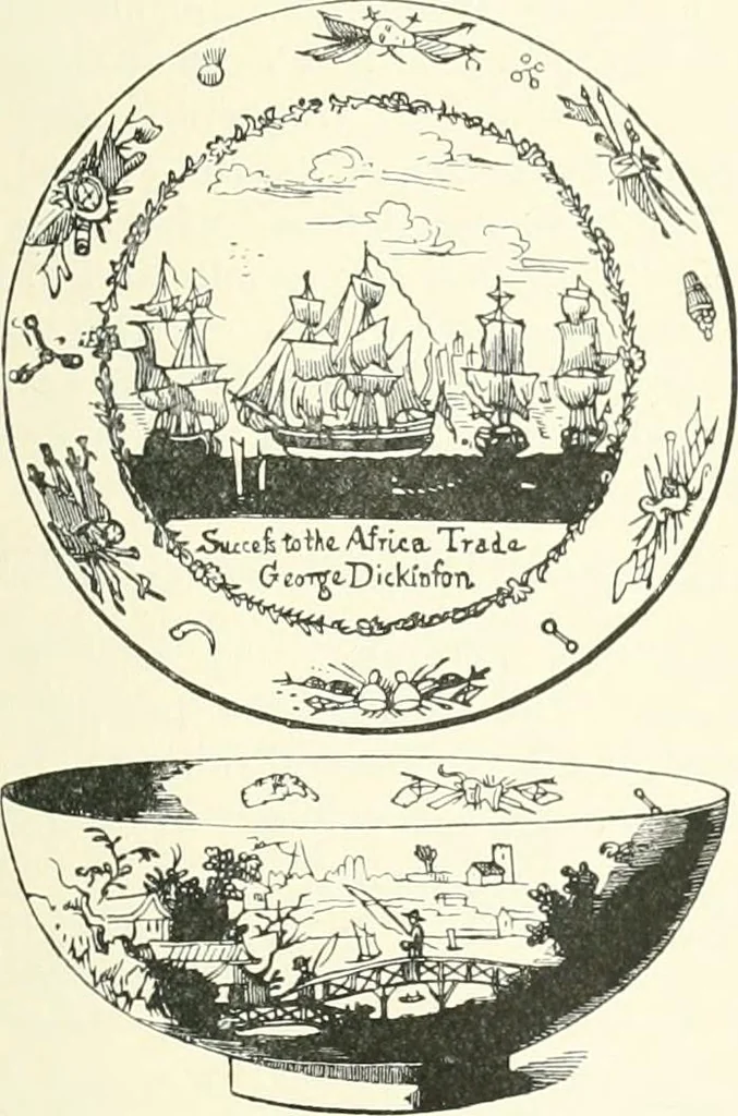 An illustration from Pottery & porcelain, a guide to collectors; containing nearly two hundred illustrations of specimens of various factories, nine coloured plates, and marks and monograms of all the important makers, 1912, leaf 316