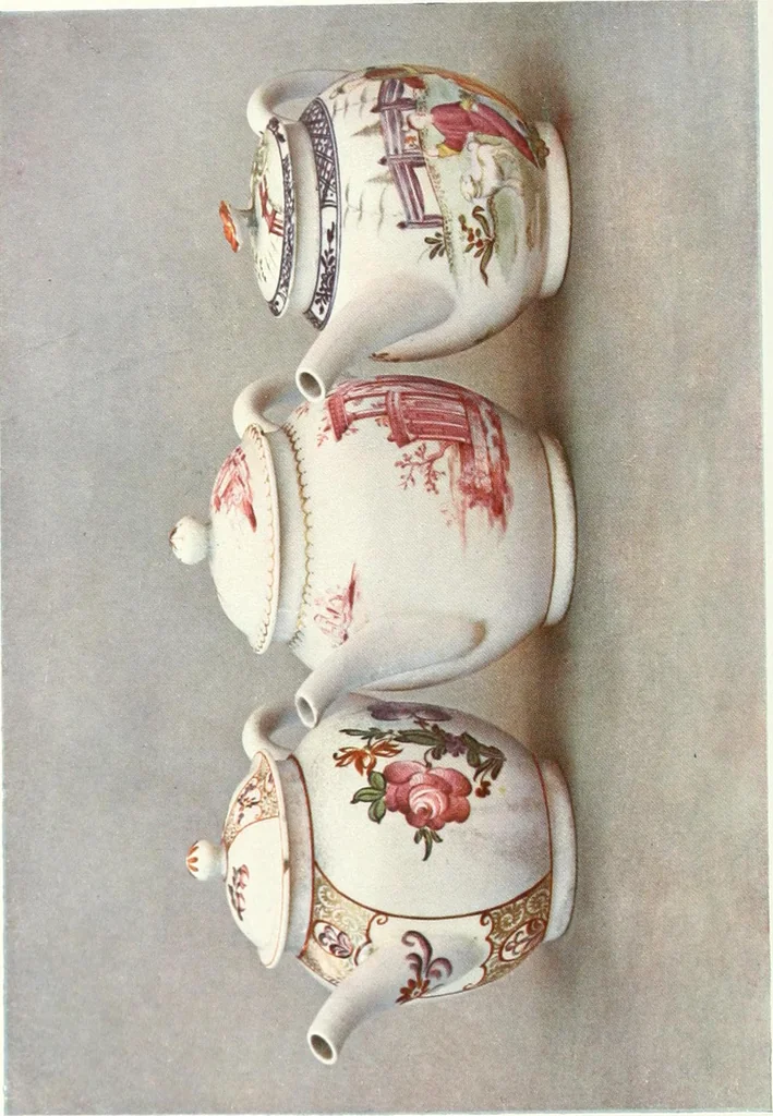 An illustration from Pottery & porcelain, a guide to collectors; containing nearly two hundred illustrations of specimens of various factories, nine coloured plates, and marks and monograms of all the important makers, 1912, leaf 335