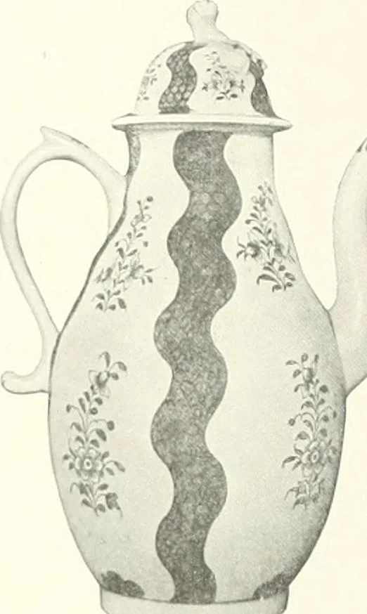 An illustration from Pottery & porcelain, a guide to collectors; containing nearly two hundred illustrations of specimens of various factories, nine coloured plates, and marks and monograms of all the important makers, 1912, leaf 337