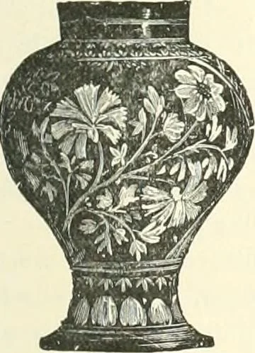An illustration from Pottery & porcelain, a guide to collectors; containing nearly two hundred illustrations of specimens of various factories, nine coloured plates, and marks and monograms of all the important makers, 1912, leaf 386