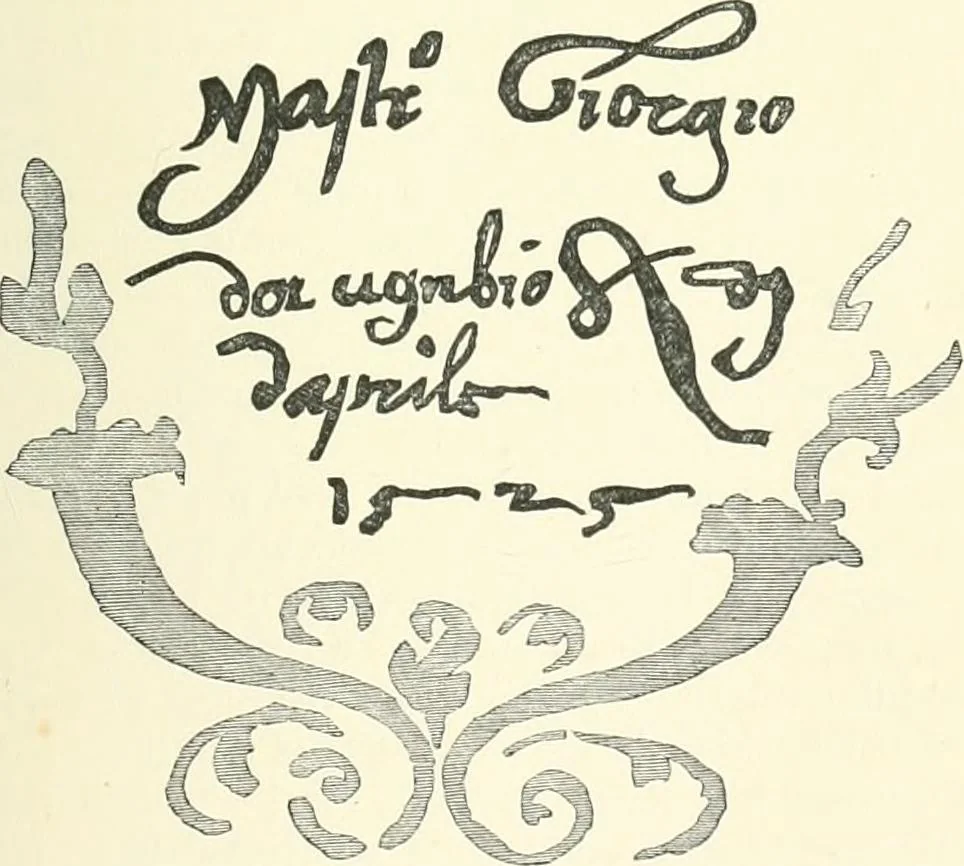 An illustration from Pottery & porcelain, a guide to collectors; containing nearly two hundred illustrations of specimens of various factories, nine coloured plates, and marks and monograms of all the important makers, 1912, leaf 40