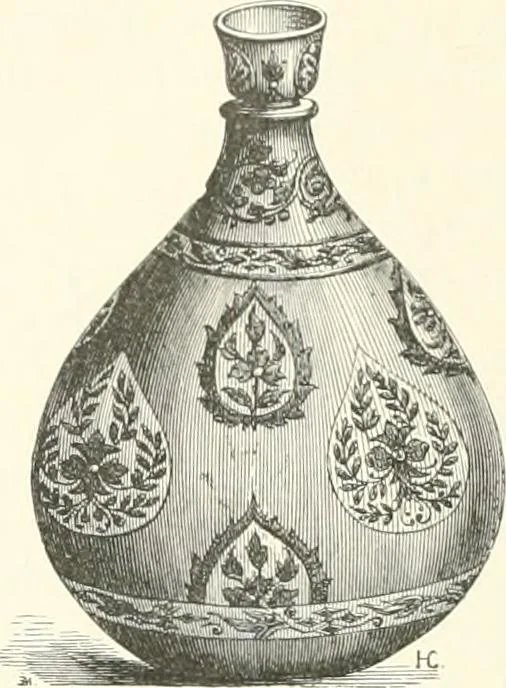 An illustration from Pottery & porcelain, a guide to collectors; containing nearly two hundred illustrations of specimens of various factories, nine coloured plates, and marks and monograms of all the important makers, 1912, leaf 405