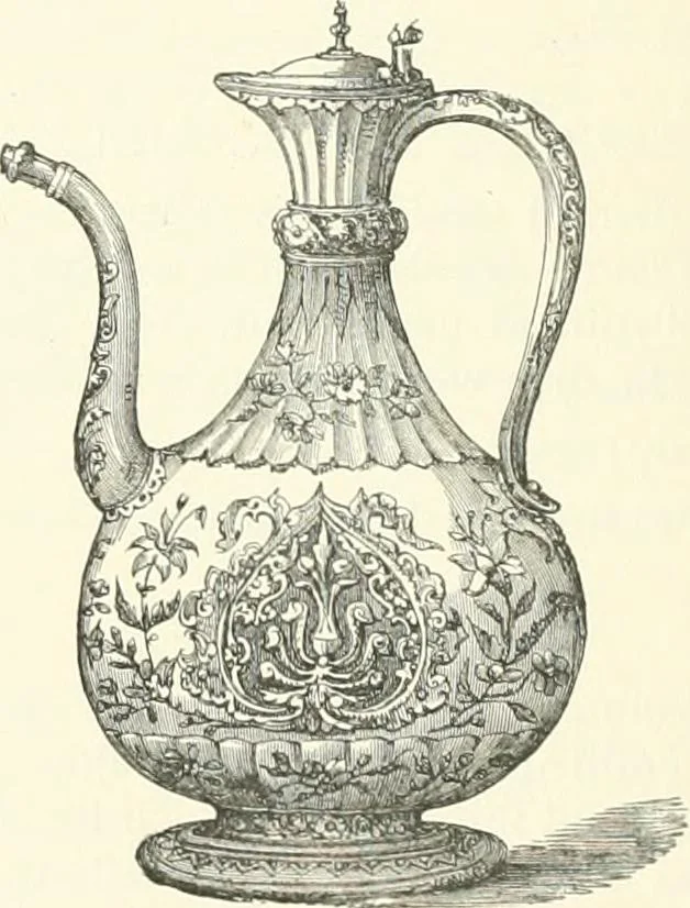 An illustration from Pottery & porcelain, a guide to collectors; containing nearly two hundred illustrations of specimens of various factories, nine coloured plates, and marks and monograms of all the important makers, 1912, leaf 405