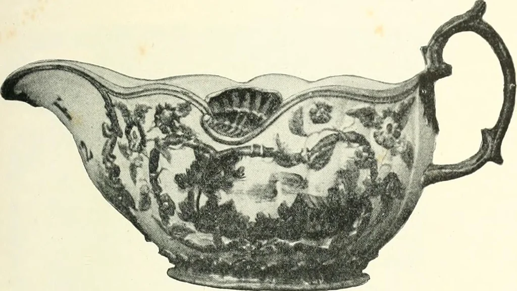 An illustration from Pottery & porcelain, a guide to collectors; containing nearly two hundred illustrations of specimens of various factories, nine coloured plates, and marks and monograms of all the important makers, 1912, leaf 440