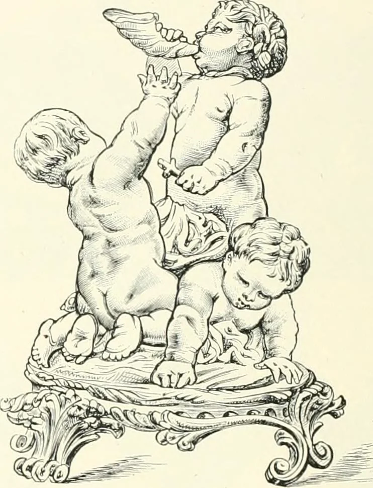 An illustration from Pottery & porcelain, a guide to collectors; containing nearly two hundred illustrations of specimens of various factories, nine coloured plates, and marks and monograms of all the important makers, 1912, leaf 449